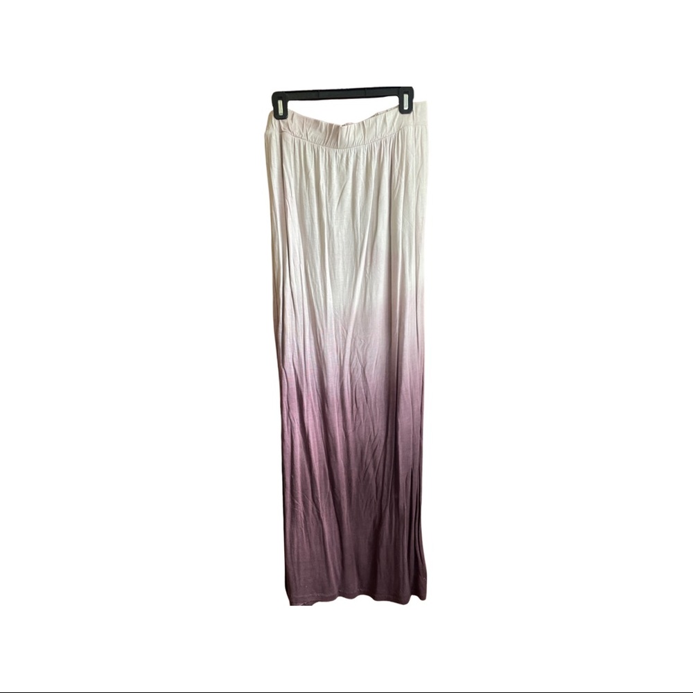 Urban Outfitters Ecote Ombre Dip Dye Long, High Waisted Maxi Skirt - Size L -